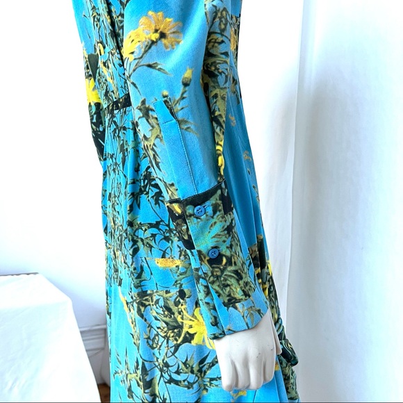 TOPSHOP floral Shirt Dress - Picture 15 of 16